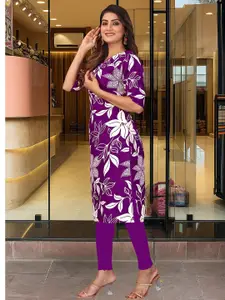 URMIR FASHION Women Viscose Rayon Straight Kurtis