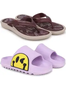 Pampy Angel Women Multicoloured EVA Flip Flops