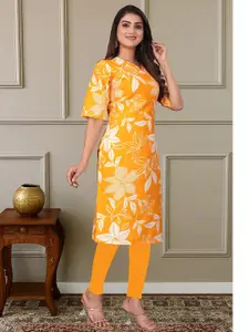 URMIR FASHION Women Viscose Rayon Straight Kurtis