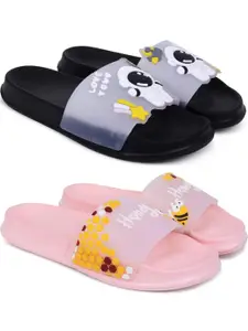 Pampy Angel Women Multicoloured EVA Flip Flops