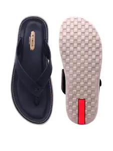 R-SWISS Men Black Synthetic Flip Flops