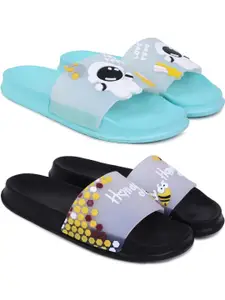 Pampy Angel Women Multicoloured EVA Flip Flops