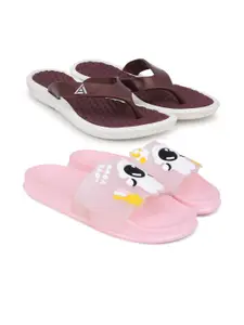 Pampy Angel Women Multicoloured EVA Flip Flops