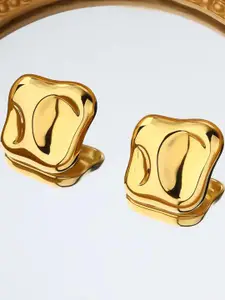 VAGHBHATT Gold-Plated Alloy Studs Earrings