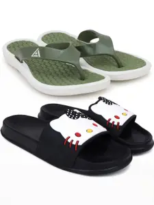 Pampy Angel Women Multicoloured EVA Flip Flops