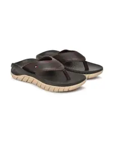 R-SWISS Men Brown Synthetic Flip Flops