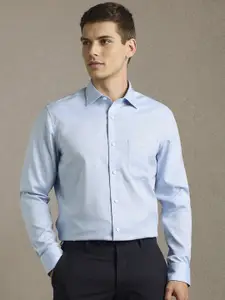 Louis Philippe Long Sleeves Pure Cotton Formal Shirt