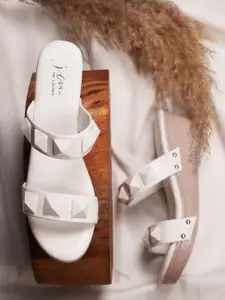 JM Looks Women Embellished Party Wedge Heel Sandals