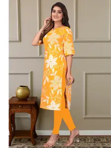 URMIR FASHION Women Viscose Rayon Straight Kurtis