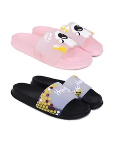 Pampy Angel Women Multicoloured EVA Flip Flops