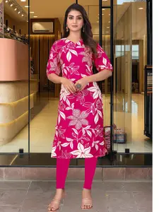 URMIR FASHION Women Viscose Rayon Straight Kurtis