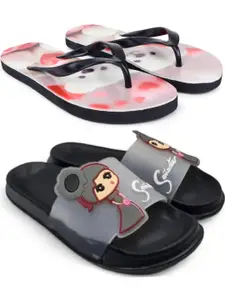 Pampy Angel Women Multicoloured EVA Flip Flops