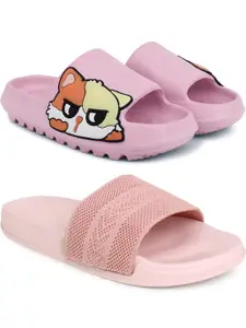 Pampy Angel Women Pink EVA Flip Flops