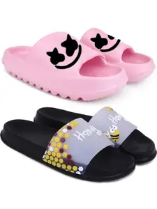 Pampy Angel Women Multicoloured EVA Flip Flops