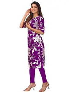 URMIR FASHION Women Viscose Rayon Straight Kurtis