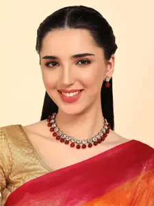 Anouk Kundan Beaded Statement Necklace