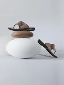 ZIRSQ Men Leather Sandals