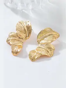 VAGHBHATT Gold-Plated Alloy Studs Earrings