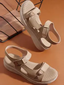 Denill Women Casual Platform Heel With Adjustable Strap