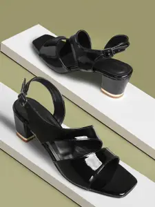 Froh Feet Women Open Toe Block Sandals