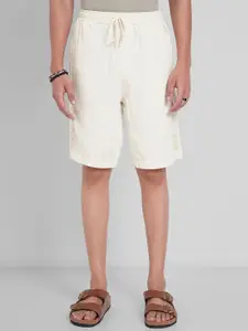 7 Alt by Pantaloons Men Relaxed Fit Mid-Rise Cotton Shorts