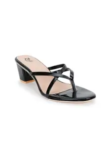 ZAIF Women Solid Strappy Casual Block Heel Sandals