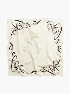 H&M Printed Silk Scarf