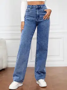 all about you Women Straight Fit High-Rise Jeans