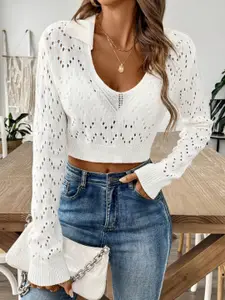 DressBerry Self Design Pullover