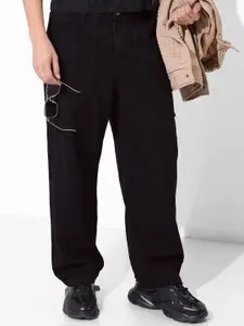 The Indian Garage Co. Men Relaxed Fit Mid-Rise Clean Look No Fade Jeans