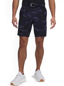 UNDER ARMOUR Men Drive Printed Tapered Shorts