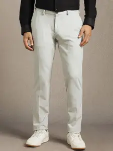 Louis Philippe Men Slim Fit Regular Trousers