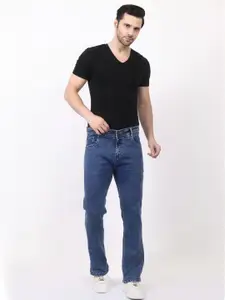 SACHIVA FASHION Men Blue Regular Fit Mid-Rise Denim Jeans