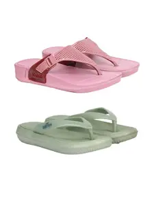RIFOF Women Pink Flip Flops