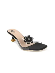 ZAIF Women Open Toe Kitten Sandals