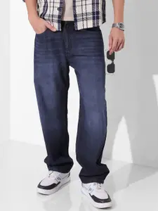 The Indian Garage Co Men Relaxed Fit Mid-Rise Light Fade Jeans