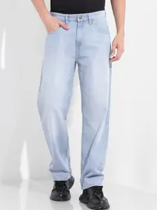 The Indian Garage Co Men Relaxed Fit Mid-Rise Heavy Fade Jeans