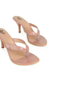ZAIF Women Open Toe Kitten Sandals