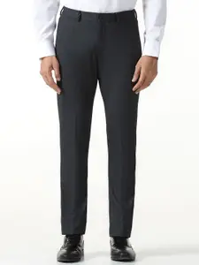 Blackberrys Men B-95 Regular Fit Mid-Rise Formal Trouser