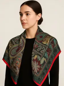 Alvaro Castagnino Women Paisley Printed Scarf