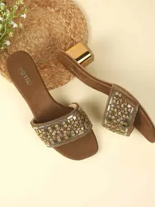 Metro Women Block Peep Toes