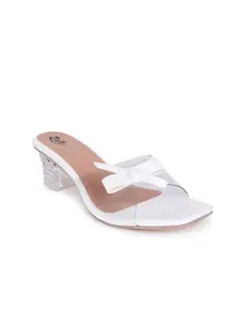 ZAIF Women Block Sandals with Bows