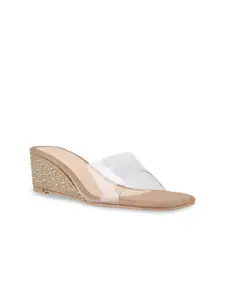 Inc 5 Women Embellished Party Wedge Heels Sandals