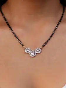 J D Jewellers Mangalsutra for Women Ladies Wife Traditional Heart Pendant Mangalsutra