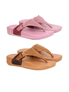 RIFOF Women Green Flip Flops