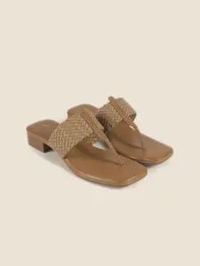 Metro Women Square Toe Block Sandal