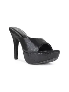 Inc 5 Women Party Textured High-Top Stiletto Sandals