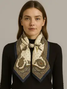 Alvaro Castagnino Women Paisley Printed Scarf