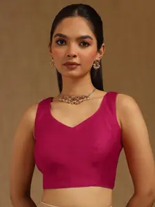 Soch V-Neck Padded Saree Blouse