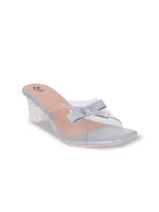 ZAIF Women Textured Block Sandals